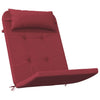 Vidaxl stoelkussens 2 st adirondack oxford stof wijnrood