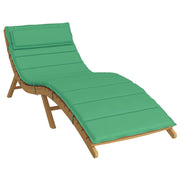 Vidaxl ligbedkussen 180x60x4 cm oxford stof groen - afbeelding 3
