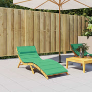 Vidaxl ligbedkussen 180x60x4 cm oxford stof groen - afbeelding 1