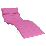 Vidaxl zon loungerkussen roze 178 x 60 x 4 cm oxford stof - afbeelding 2