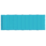Vidaxl zon loungerkussen turquoise 178 x 60 x 4 cm oxford stof - afbeelding 3
