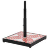 Vidaxl parasolvoet vierkant 12 kg terracottakleurig wit