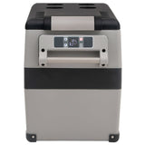 Vidaxl koelbox met handvat 35 l pp pe zwart en wit - afbeelding 3