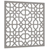 Vidaxl wanddecoratie tuin moors ontwerp 55x55 cm cortenstaal