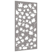 Vidaxl wanddecoratie tuin esdoornbladontwerp 105x55 cm cortenstaal - afbeelding 3