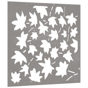 Vidaxl wanddecoratie tuin esdoornbladontwerp 55x55 cm cortenstaal - afbeelding 3