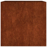 Vidaxl plantenbak 40x41x40 cm cortenstaal - afbeelding 3