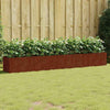 Vidaxl plantenbak verhoogd 280x40x40 cm cortenstaal