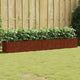 Vidaxl plantenbak verhoogd 280x40x40 cm cortenstaal