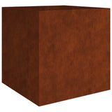 Vidaxl plantenbak 80x80x80 cm cortenstaal - afbeelding 2
