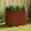 Vidaxl plantenbak 80x80x80 cm cortenstaal