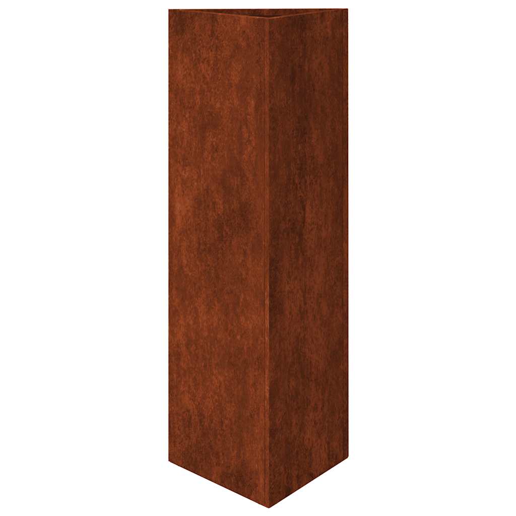 Vidaxl plantenbak 30x26x75 cm cortenstaal