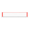 Vidaxl tennisnet 500x100x87 cm polyester zwart en rood