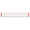 Vidaxl tennisnet 600x100x87 cm polyester zwart en rood
