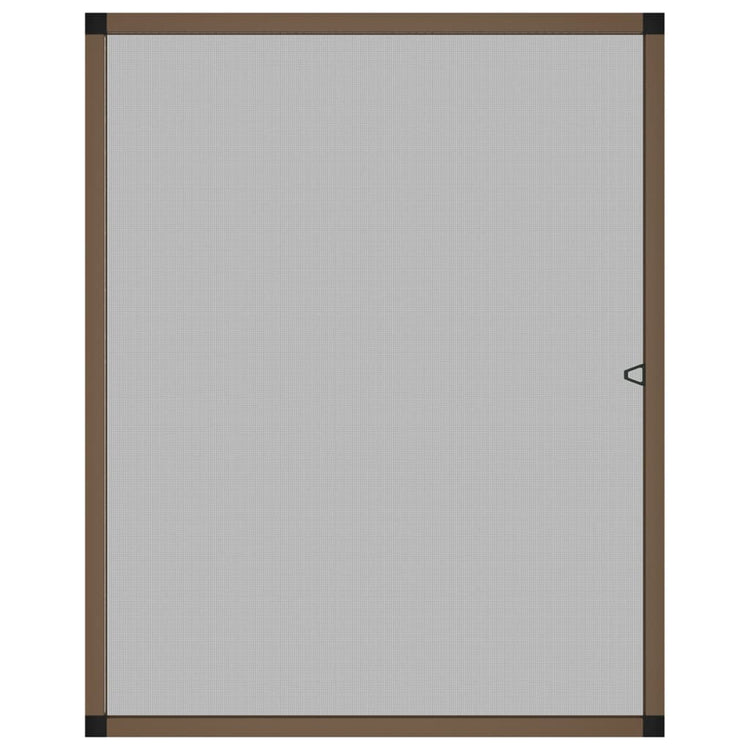 Vidaxl raamhor 100x120 cm bruin