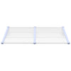Vidaxl deurluifel 152,5x90 cm polycarbonaat grijs en transparant
