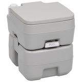 VidaXL Campingtoilet en wasbak set draagbaar - afbeelding 2
