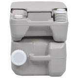 VidaXL Campingtoilet en wasbak set draagbaar - afbeelding 3