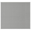 Vidaxl verzwaringsdeken 200x230 cm 9 kg stof grijs