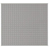 Vidaxl verzwaringsdeken 200x220 cm 13 kg stof grijs