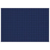Vidaxl verzwaringsdeken 137x200 cm 10 kg stof blauw