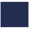 Vidaxl verzwaringsdeken 200x220 cm 9 kg stof blauw