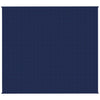 Vidaxl verzwaringsdeken 200x220 cm 13 kg stof blauw