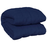 Vidaxl verzwaringsdeken 220x240 cm 11 kg stof blauw - afbeelding 2