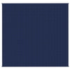 Vidaxl verzwaringsdeken 220x230 cm 15 kg stof blauw