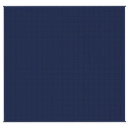 Vidaxl verzwaringsdeken 220x230 cm 15 kg stof blauw - afbeelding 3