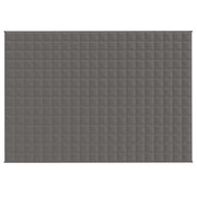 Vidaxl verzwaringsdeken 137x200 cm 6 kg stof grijs - afbeelding 3
