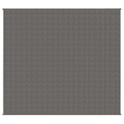 Vidaxl verzwaringsdeken 200x220 cm 13 kg stof grijs - afbeelding 3