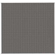 Vidaxl verzwaringsdeken 220x230 cm 15 kg stof grijs - afbeelding 3