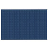 Vidaxl verzwaringsdeken 122x183 cm 5 kg stof blauw