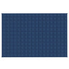 Vidaxl verzwaringsdeken 122x183 cm 9 kg stof blauw