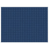 Vidaxl verzwaringsdeken 152x203 cm 11 kg stof blauw