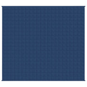 Vidaxl verzwaringsdeken 220x230 cm 15 kg stof blauw - afbeelding 3