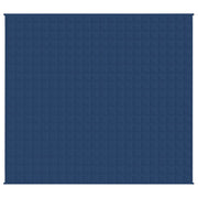 Vidaxl verzwaringsdeken 220x240 cm 15 kg stof blauw - afbeelding 3