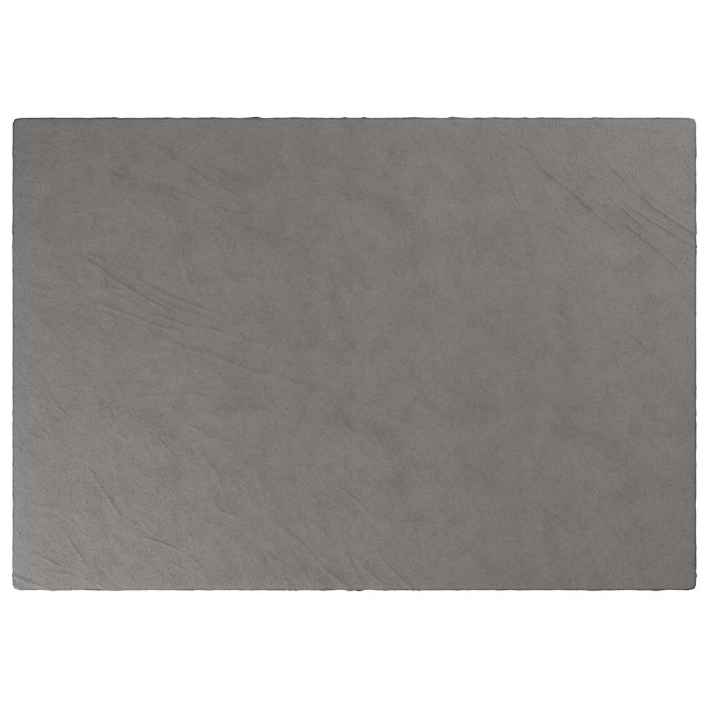 Vidaxl verzwaringsdeken met hoes 140x200 cm 10 kg stof grijs