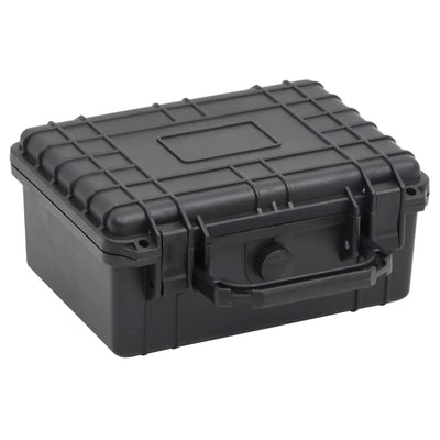 VidaXL Flightcase draagbaar 24x19x11 cm PP zwart