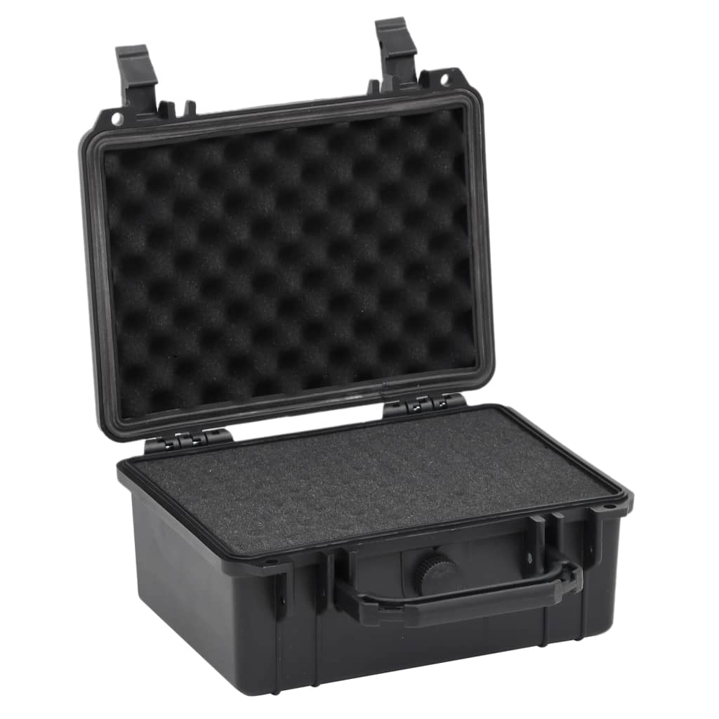 VidaXL Flightcase draagbaar 24x19x11 cm PP zwart