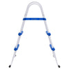 Vidaxl zwembadladder 84 cm blauw en wit