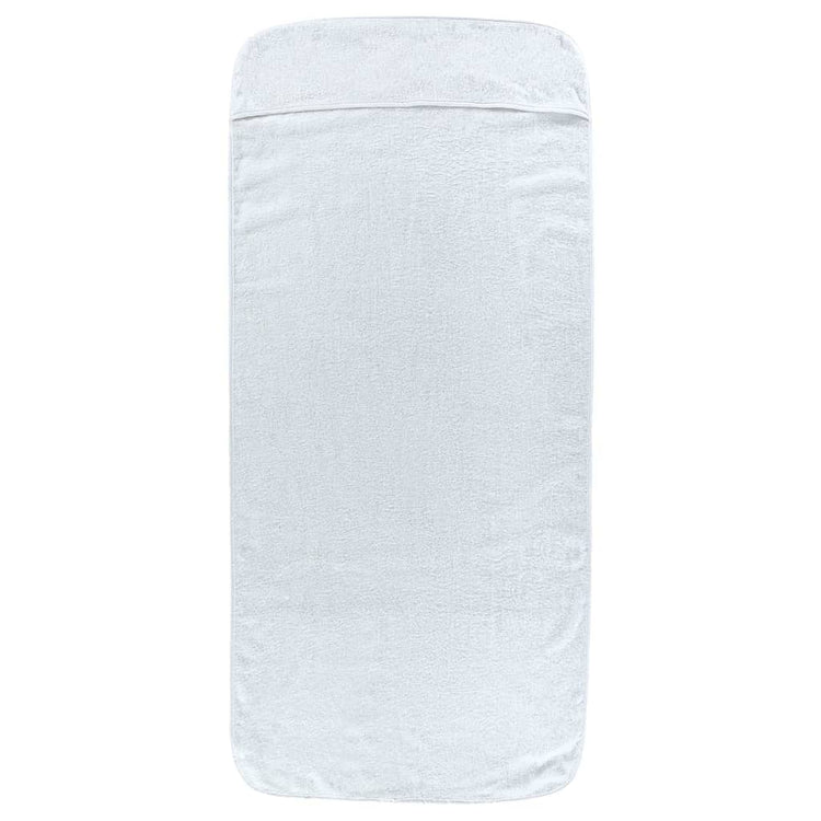 Vidaxl strandhanddoeken 2 st 400 g m² 75x200 cm stof wit