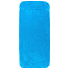 Vidaxl strandhanddoeken 2 st 400 g m² 75x200 cm stof turquoise