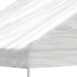 Vidaxl prieel met dak 2,28x2,23x2,69 m polyetheen wit - afbeelding 3