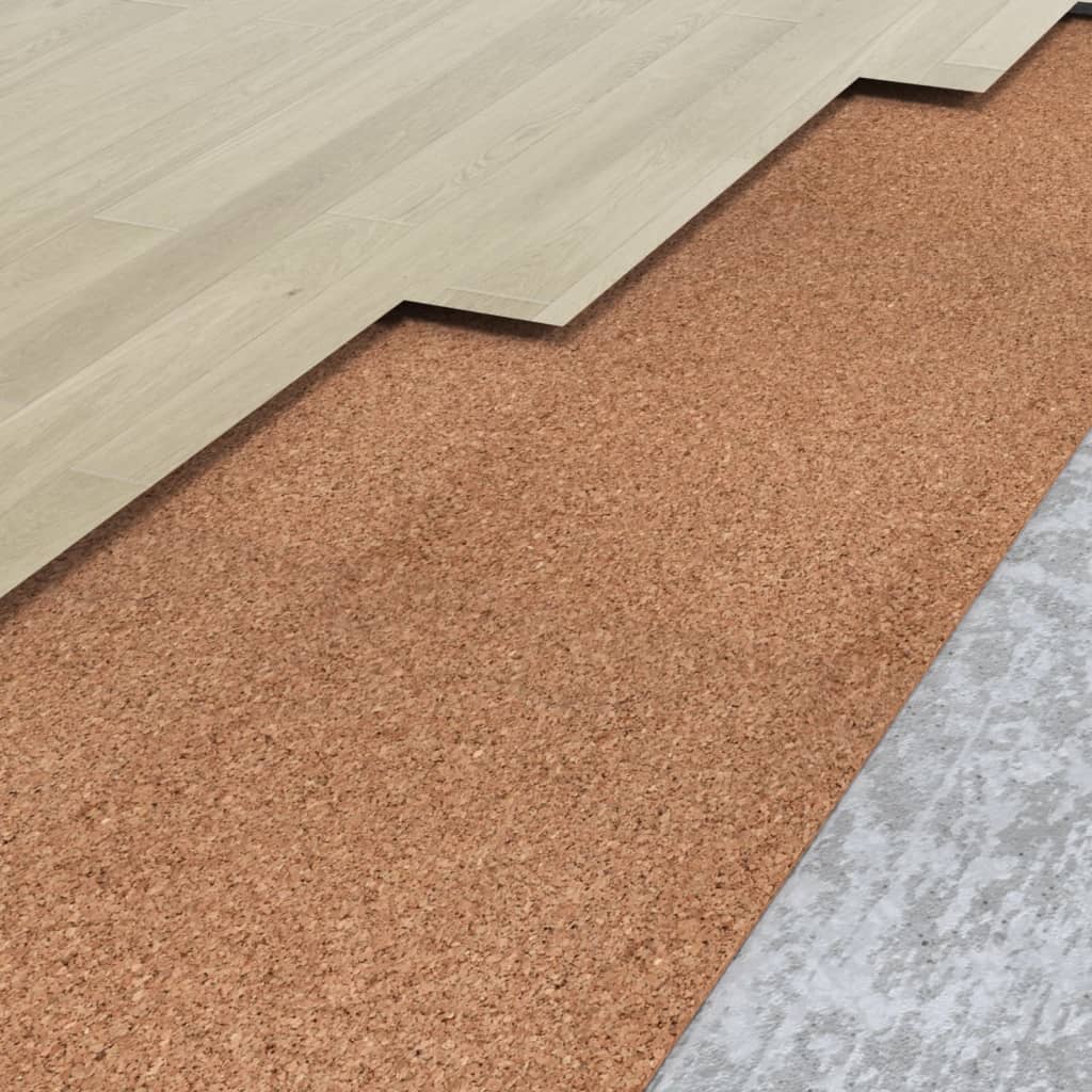 VidaXL Kurk op rol 100x200 cm 2 mm