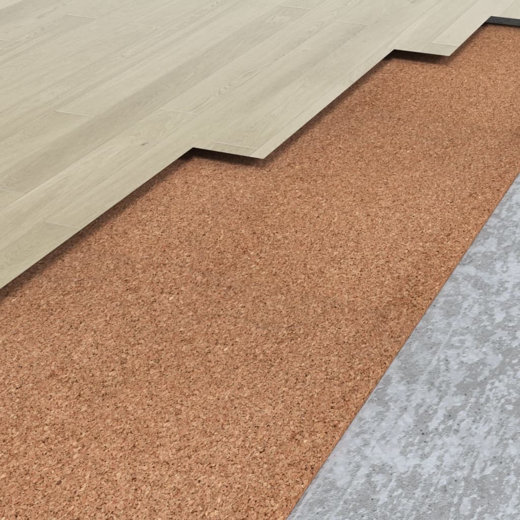 Vidaxl kurkrol 100x500 cm 8 mm