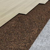 VidaXL Kurkrol 100x500 cm 2 mm rubber - afbeelding 1
