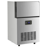 Vidaxl ijsblokjesmachine 45 kg 24 u zilverkleurig - afbeelding 2