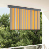Vidaxl rolgordijn geel en blauw 180 x 250 cm stof en aluminium - afbeelding 1
